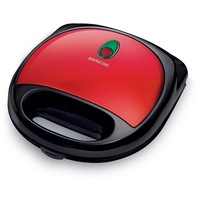 Sandwich-maker Sencor SSM 4304RD, 700 W, Capacitate 4 sandwich-uri, Control temperatura, Rosu