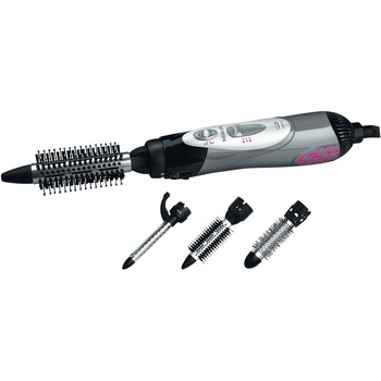 Perie de par electrica, Sencor, 3 capete de coafat interschimbabile, 2 setari de temperatura