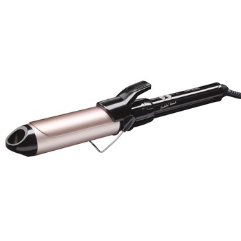 Ondulator BaByliss ProExtraLarge C338E, 180 grade, Invelis ceramic, 38 mm, Negru Ondulator BaByliss ProExtraLarge C338E, 180 grade, Invelis ceramic, 38 mm, Negru