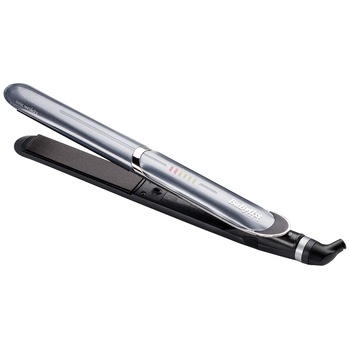 Placa de indreptat parul BaByliss I-Pro ST387E, Slim 24 mm, Wet&Dry, Placi ceramice, Ionizare, 235 grade, Gri/Negru Placa de indreptat parul BaByliss I-Pro ST387E, Slim 24 mm, Wet&Dry, Placi ceramice, Ionizare, 235 grade, Gri/Negru