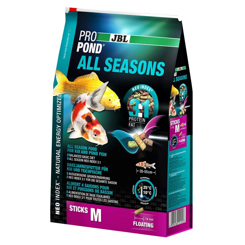 Hrana pentru pesti JBL ProPond, All Seasons M, 5.8kg