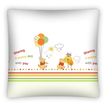 Perna, Winnie the pooh, balonase, 40x40cm Perna, Winnie the pooh, balonase, 40x40cm