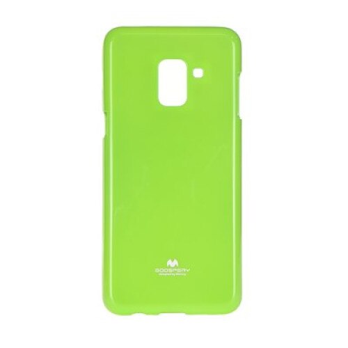 Husa Silicon Mat Jelly Mercury Samsung Galaxy A8 2018, Verde Lime