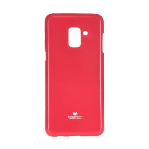 Husa Silicon Mat Jelly Mercury Samsung Galaxy A8 2018, Roz