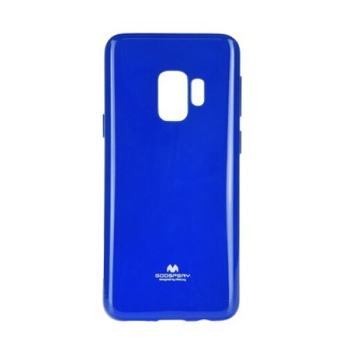Husa Silicon Mat Jelly Mercury Samsung Galaxy S9, Albastru