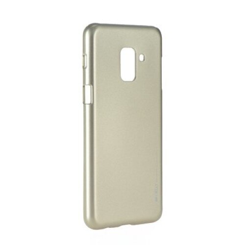 Husa Silicon Lucios iJelly Mercury Samsung Galaxy A8 2018, Auriu