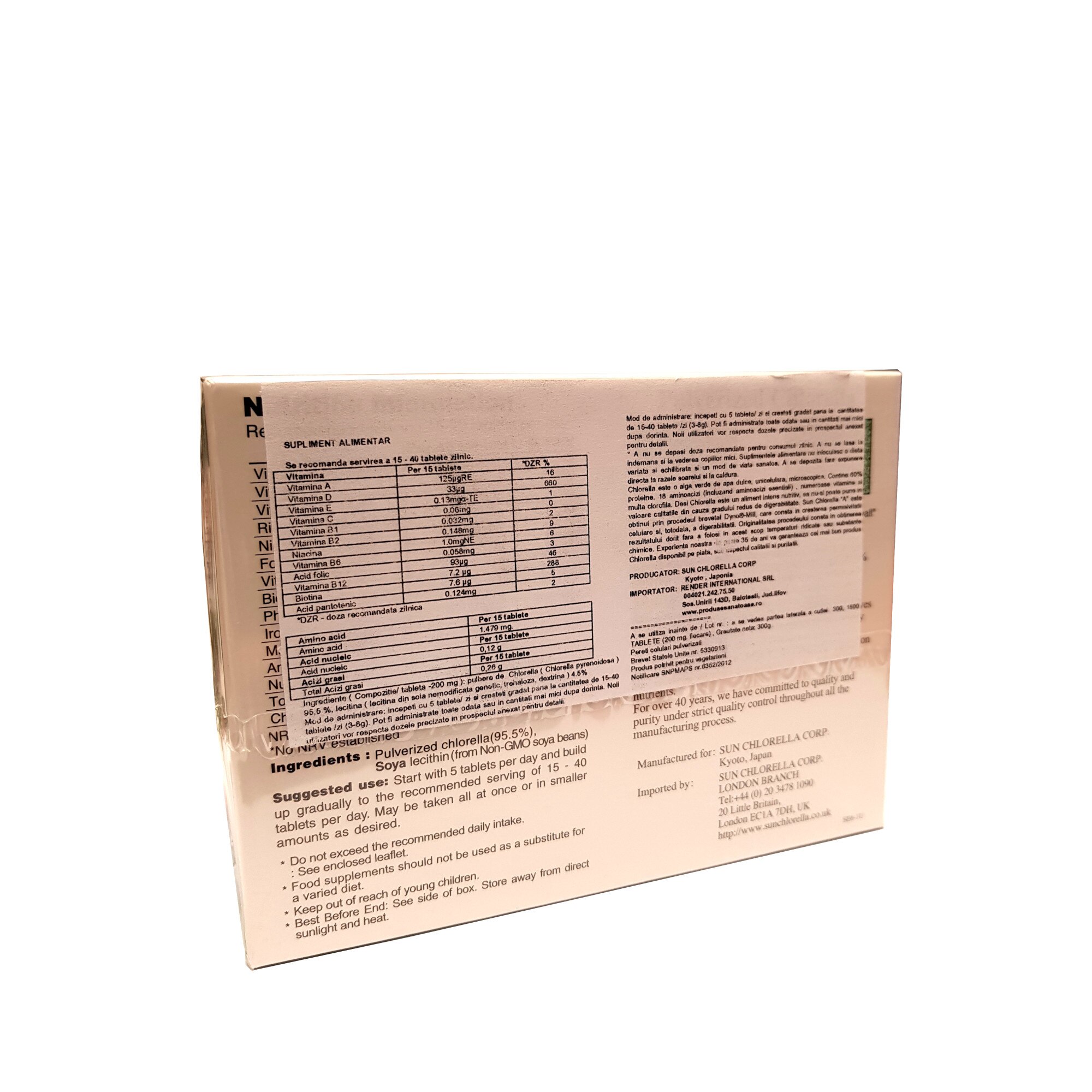 Sunlen Tablets Sun Chlorella A Tablete, 300 tablete - eMAG.ro