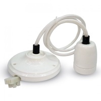 pendul tip cablu cu holder din portelan e27 - alb imagen 35_0_
0