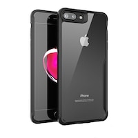 husa iphone 8 plus  7 plus hybrid antisoc carcasa spate pc cu cadru tpu dur negru imagen 52_0_
0