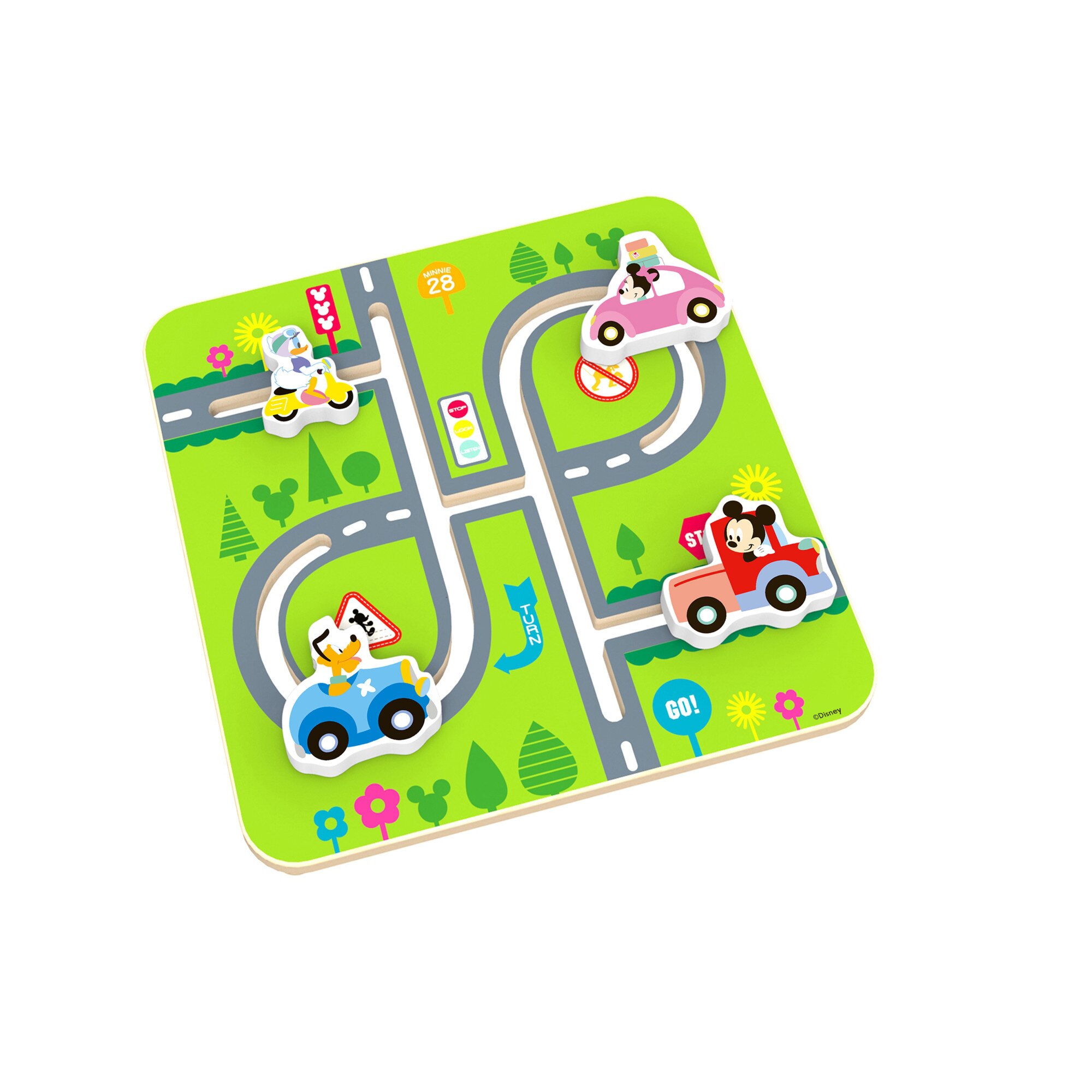 Jucarie Labirint lemn cu personaje Disney