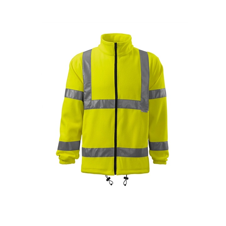 Поларено яке, Rimeck, работна защита, 2XL, отразяващо жълто
