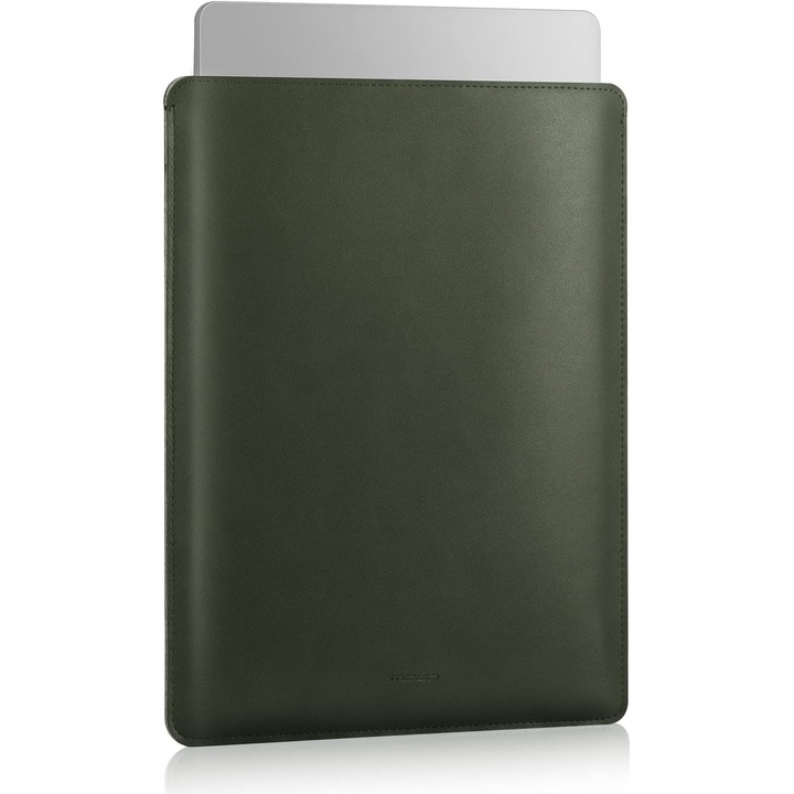 Husa Laptop MoKo Piele PU, 13.3 inch, Verde Nocturn, Galaxy Tab S8+