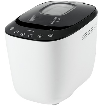 Masina de paine Heinner HBM-900WHBK, 550W, Capacitate 750-900G, Touch Control, Timer, Afisaj LCD, Alb Masina de paine Heinner HBM-900WHBK, 550W, Capacitate 750-900G, Touch Control, Timer, Afisaj LCD, Alb