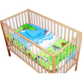 Lenjerie patut bebe 3 piese Tom Lenjerie patut bebe 3 piese Tom
