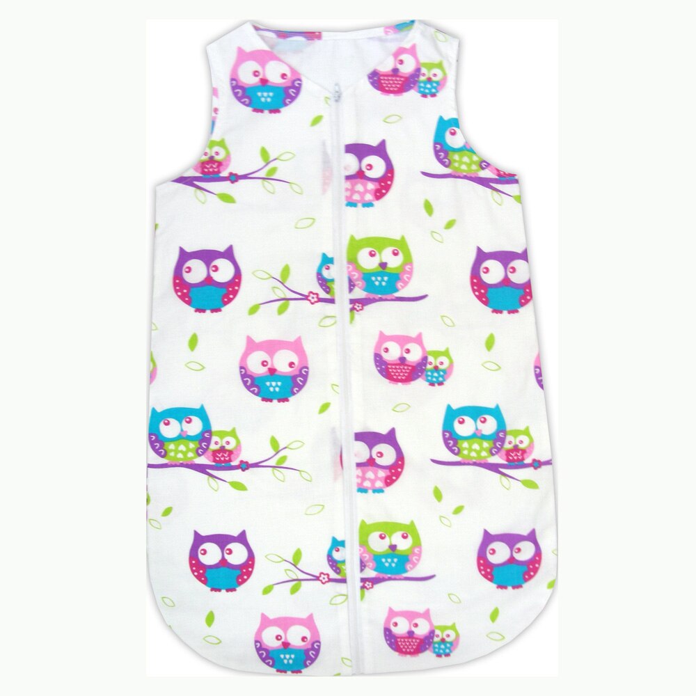 Sac de dormit iarna bufnite mov 120 cm