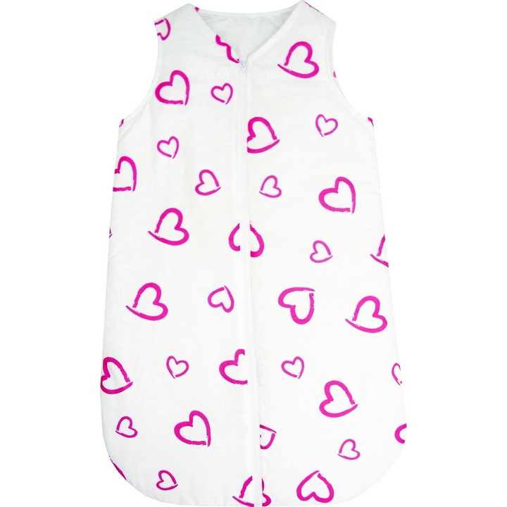 Sac de dormit iarna inimioara, 120 cm