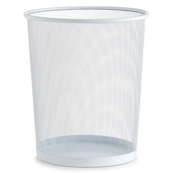 Cos de gunoi pentru hartie din plasa de otel, ZELLER, Alb Cos de gunoi pentru hartie din plasa de otel, ZELLER, Alb