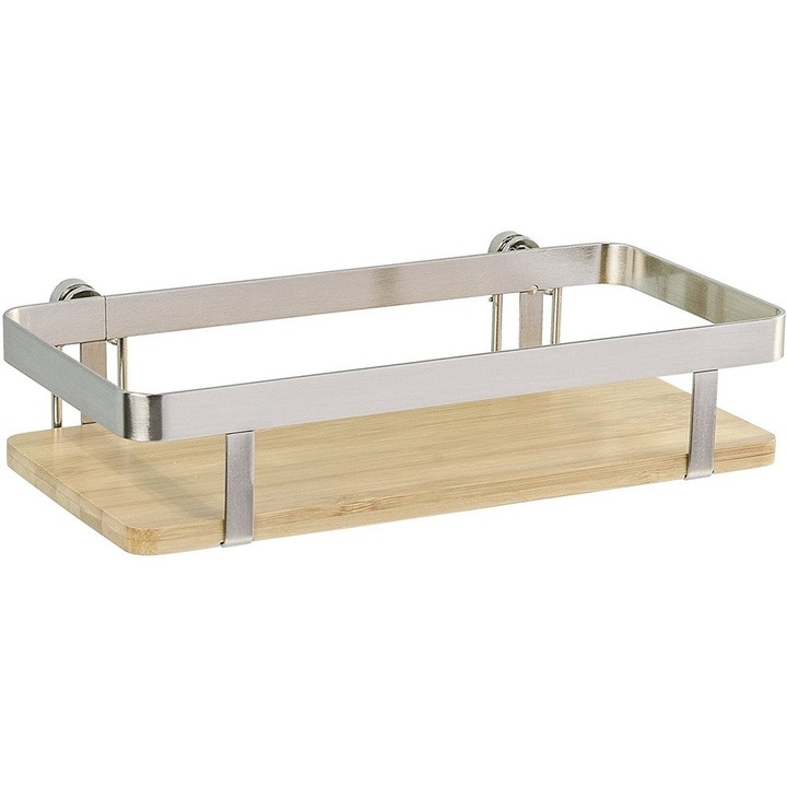 Raft universal pentru bucatarie Wenko Bamboo Premium, 25x12x6 cm
