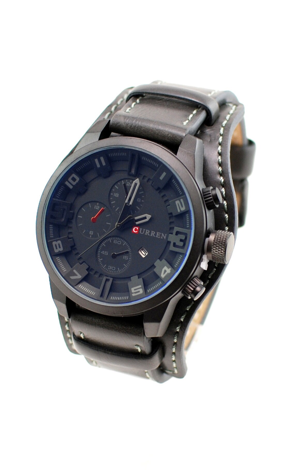 Ceas barbatesc casual Curren, negru M8225G