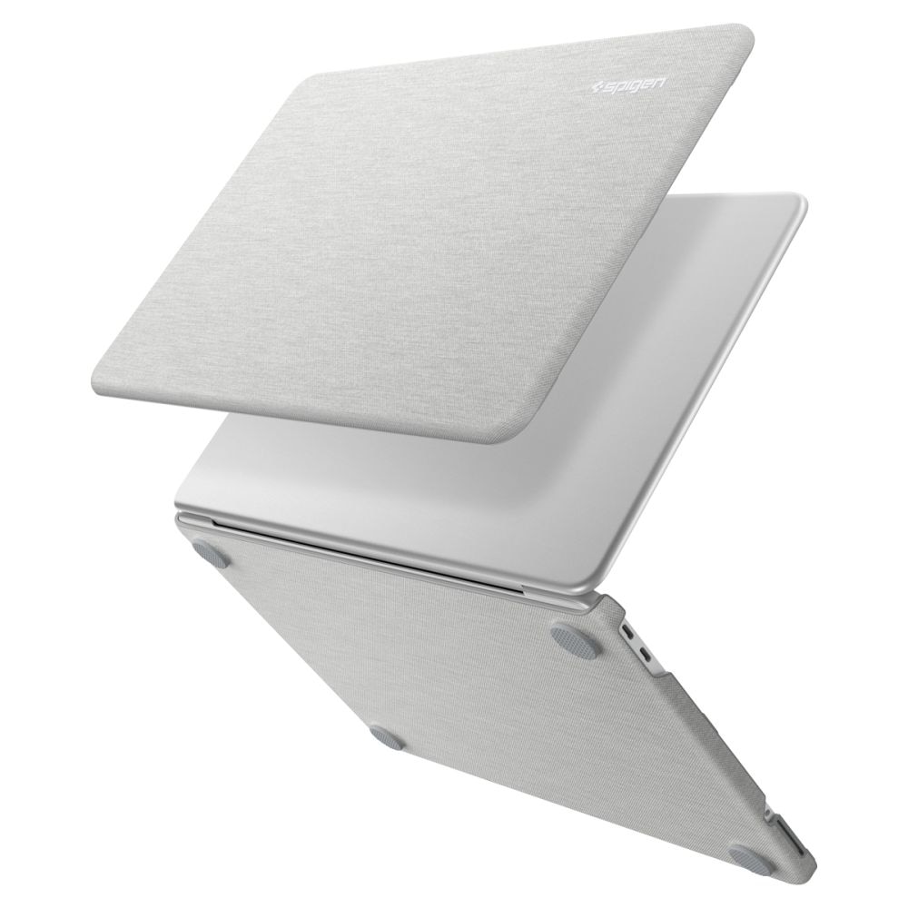 Carcasa laptop Spigen Urban Fit compatibila cu MacBook Neo 13 inch, Gri