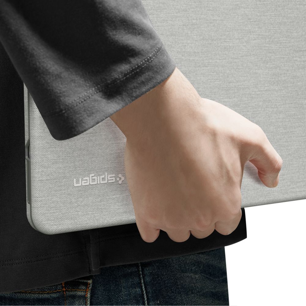 Carcasa laptop Spigen Urban Fit compatibila cu MacBook Neo 13 inch, Gri
