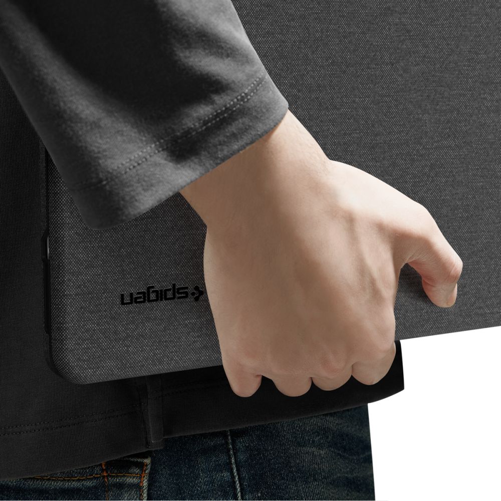 Carcasa laptop Spigen Urban Fit compatibila cu MacBook Neo 13 inch, Negru