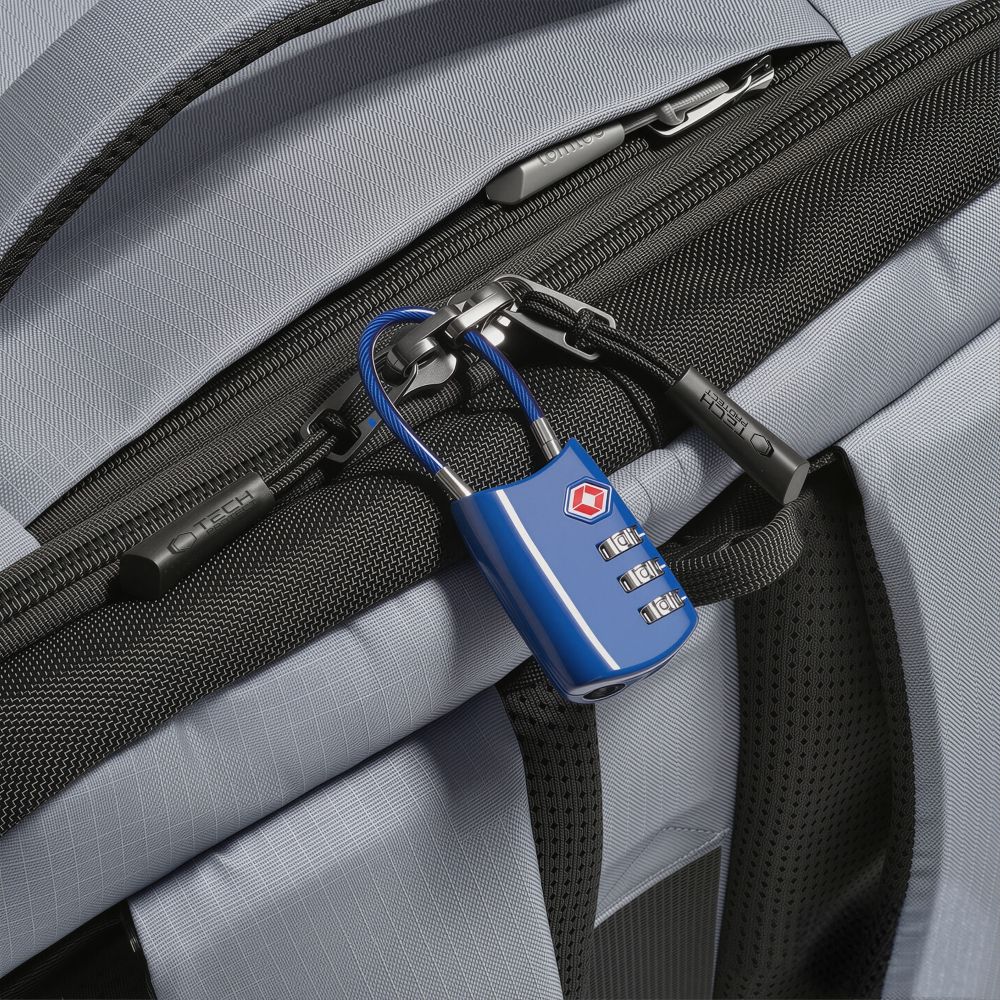 Rucsac pentru calatorii Tech-Protect Defender S70 compatibil cu laptopuri de pana la 16 inch, 40 x 30 x 20 cm, 24L, Gri