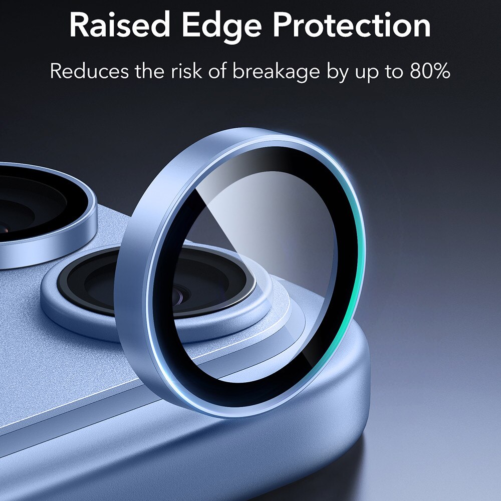 Folie Camera pentru iPhone 18 Pro / iPhone 18 Pro Max - ESR Armorite Camera Lens Protectors - Blue