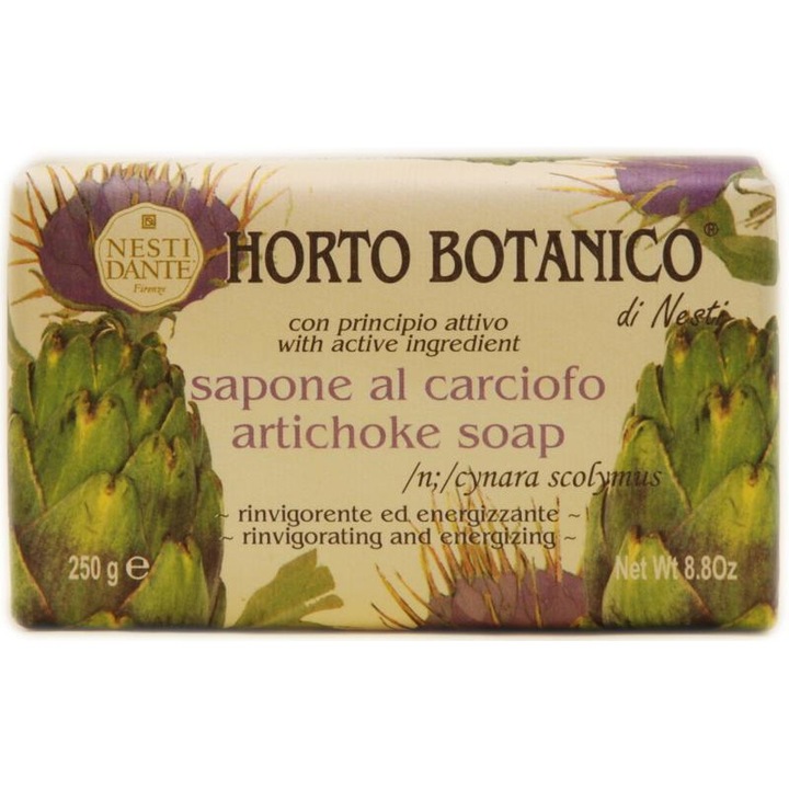 Sapun natural Nesti Dange cu aroma de anghinare, 250 g