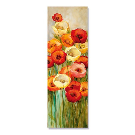 Картинa Канава Artfoyer, Поле на мак, Цветя, 30 x 90 см