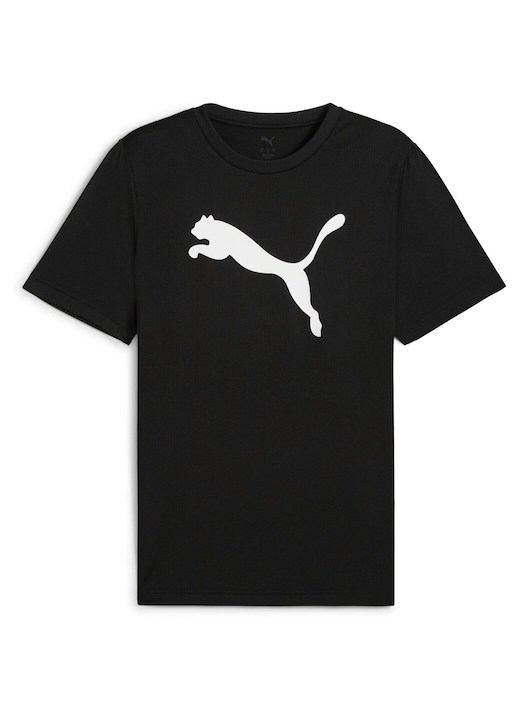 Puma, Tricou cu imprimeu logo, Negru