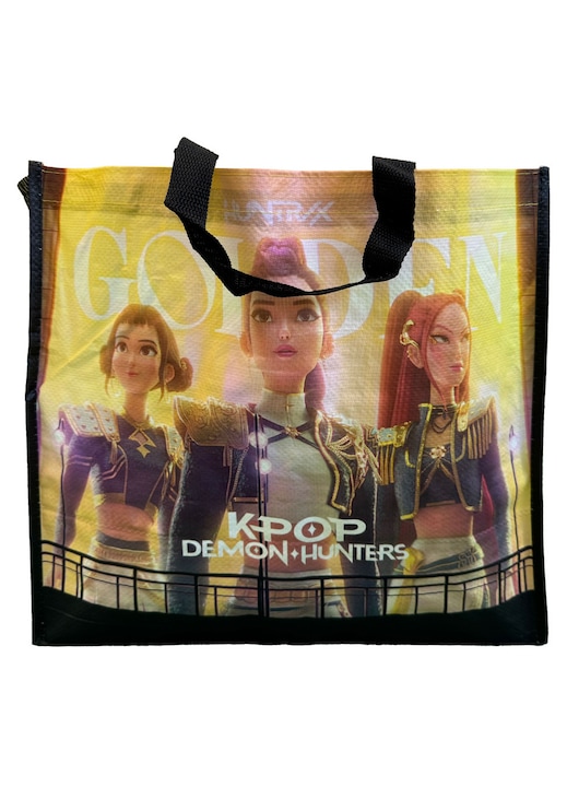 K-pop Demon Hunters Negra пазарска чанта 45 cm