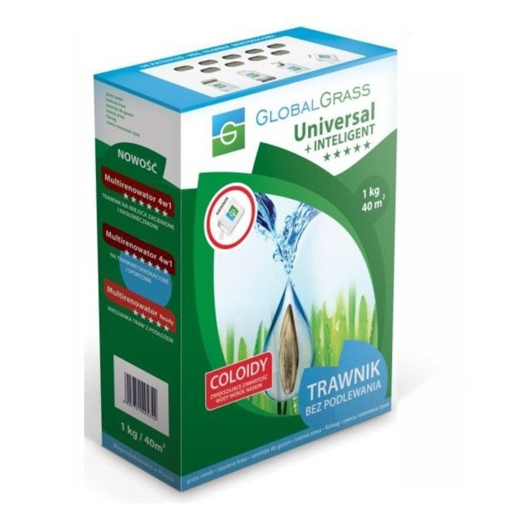GlobalGrass fűkeverék, univerzális plusz Inteligent, 1 kg