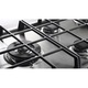 Plita incorpolabila Electrolux EGH6343ROR, Gaz, 4 arzatoare, Gratare de fonta, 60 cm, Rustic negru