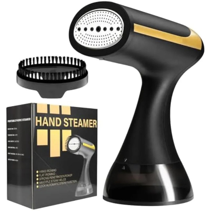 Aparat de călcat cu abur portabil, design compact, rezervor detasabil 300ml, multicolor