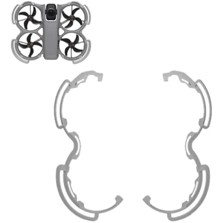 Защита за перки DJI Avata 360, пръстен против сблъсък, сив