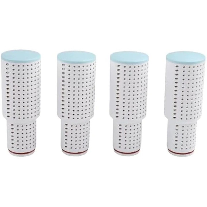Set de 4 cartușe de demineralizare pentru umidificator DREO, purification cu ioni, argint, 150L per cartuș