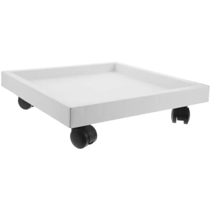 Tavă de colectare apă metalică pentru dezumidificator, cu roți, anti-scurgere, dimensionare robustă