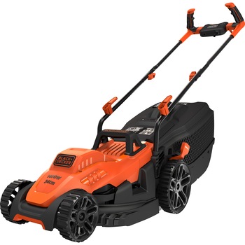 Masina electrica de tuns iarba Black & Decker BEMW461BH, 1400W, 34CM, maner bike Masina electrica de tuns iarba Black & Decker BEMW461BH, 1400W, 34CM, maner bike