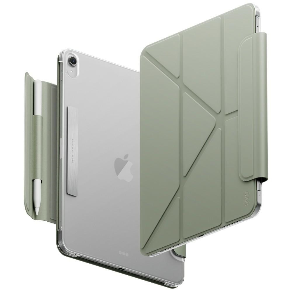 Husa UNIQ Camden Lite compatibila cu iPad 10.9 inch 2022 / 11 inch 2025, Verde