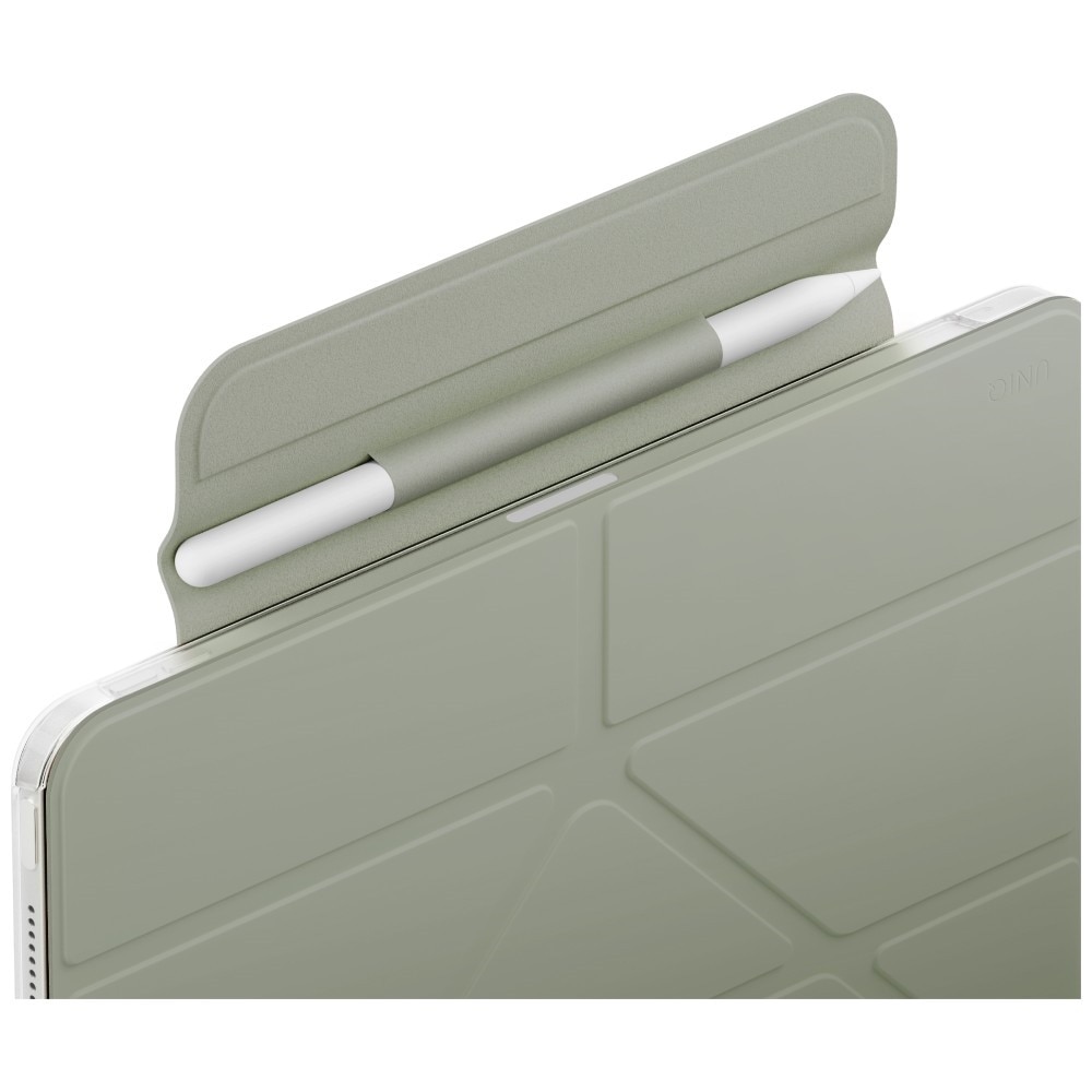 Husa UNIQ Camden Lite compatibila cu iPad 10.9 inch 2022 / 11 inch 2025, Verde