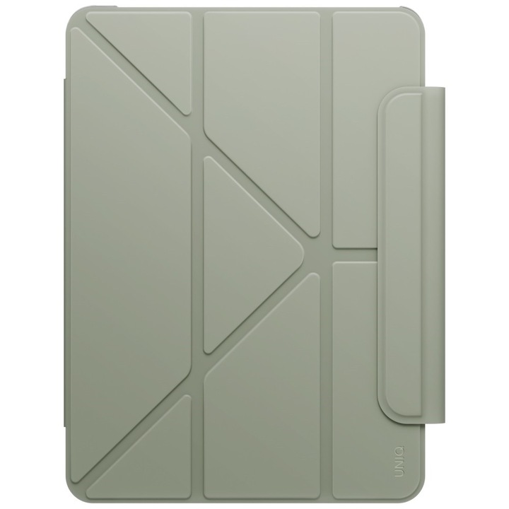 Husa UNIQ Camden Lite compatibila cu iPad 10.9 inch 2022 / 11 inch 2025, Verde
