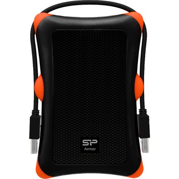Rack Extern HDD Silicon Power Armor A30, USB 3.0, 2.5 Shockproof, Negru Rack Extern HDD Silicon Power Armor A30, USB 3.0, 2.5 Shockproof, Negru