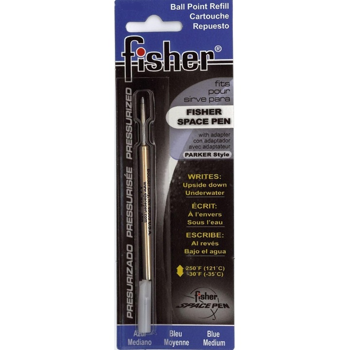 Химикалка под налягане Fisher Space Pen SPR1, синя, средна