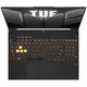 Лаптоп ASUS Gaming 16'' TUF F16 FX607VJR, FHD+ 144Hz, Процесор Intel® Core™ 5 205H (12M Cache, up to 4.80 GHz), 16GB DDR5, 512GB SSD, GeForce RTX 3050 6GB, No OS, Mecha Gray