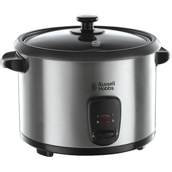 Aparat pentru gatit orez si aburi Russell Hobbs 19750-56 Cook@Home, 1.8l, Functie automata de mentinere la cald, Switch off automat, 700 W, Inox Aparat pentru gatit orez si aburi Russell Hobbs 19750-56 Cook@Home, 1.8l, Functie automata de mentinere la cald, Switch off automat, 700 W, Inox