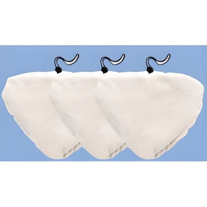 Lavete pentru mop cu abur CJ-CDON-K0206-260831-570, alb, set 3 bucati
