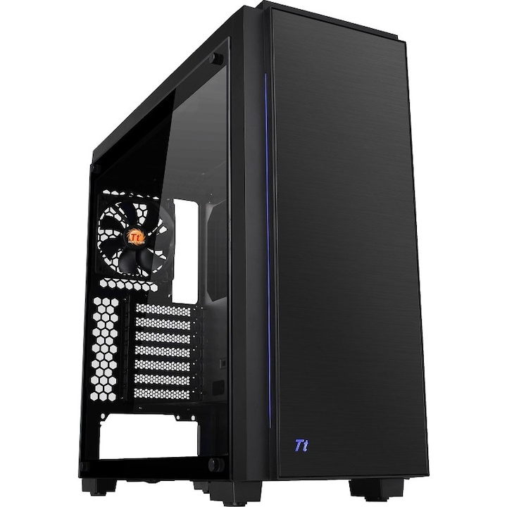 Carcasa PC Thermaltake Divider 170 Tempered Glass aRGB neagra