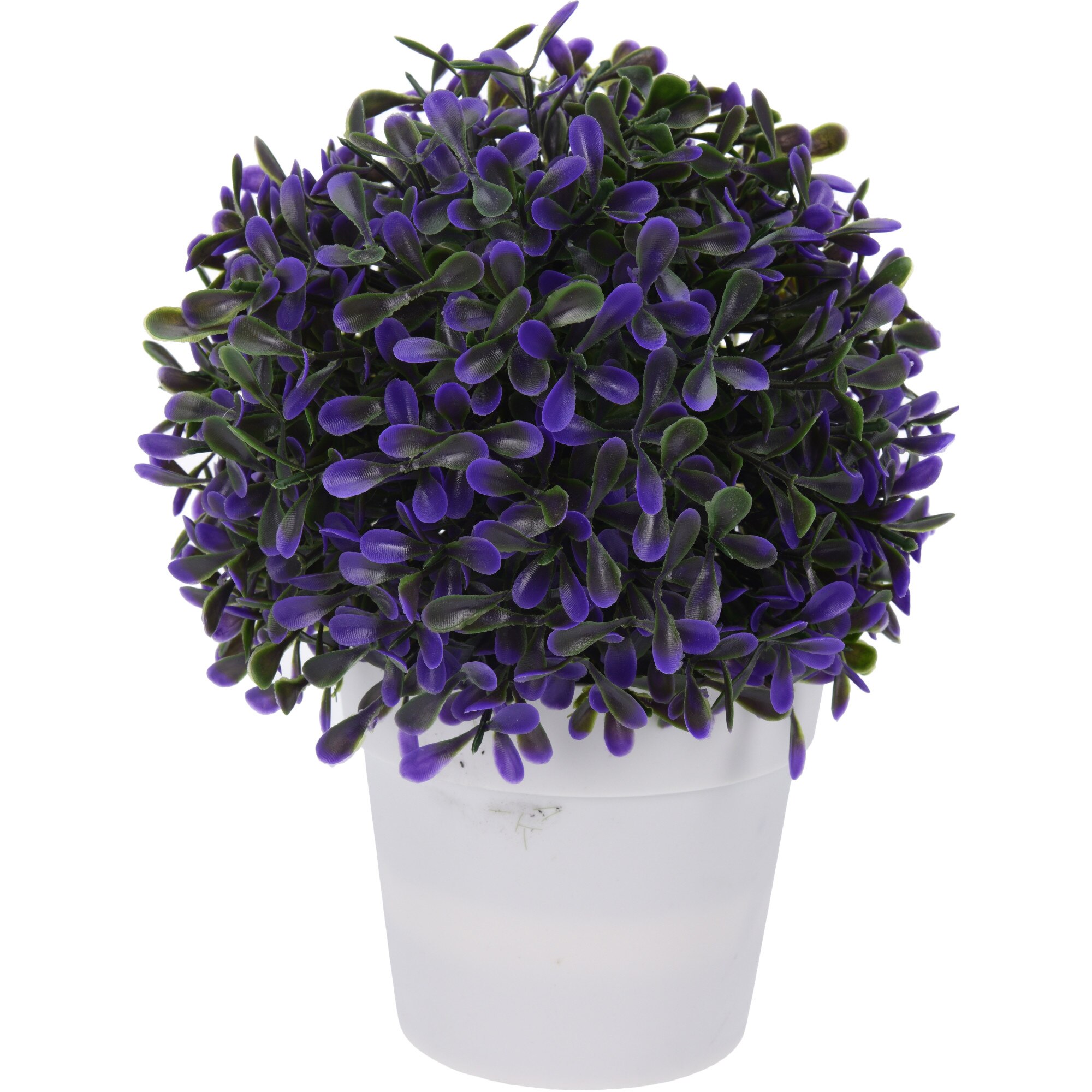 Planta artificiala multicolor 20cm in ghiveci