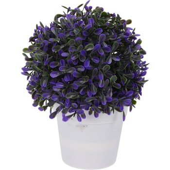 Planta artificiala multicolor 20cm in ghiveci Planta artificiala multicolor 20cm in ghiveci